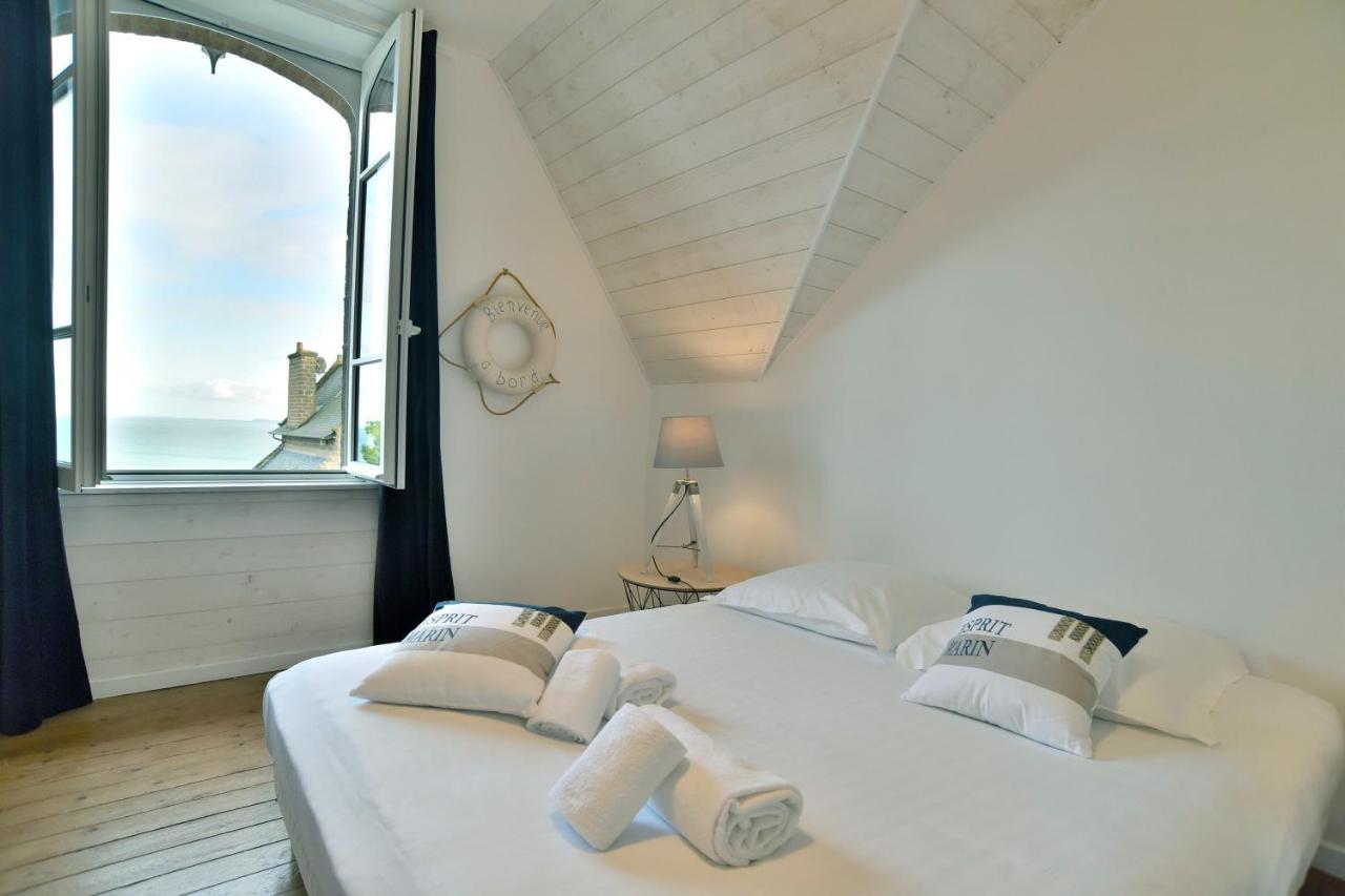 La Brise Cancalaise - Maison Typique Avec Vue Mer Канкаль Экстерьер фото